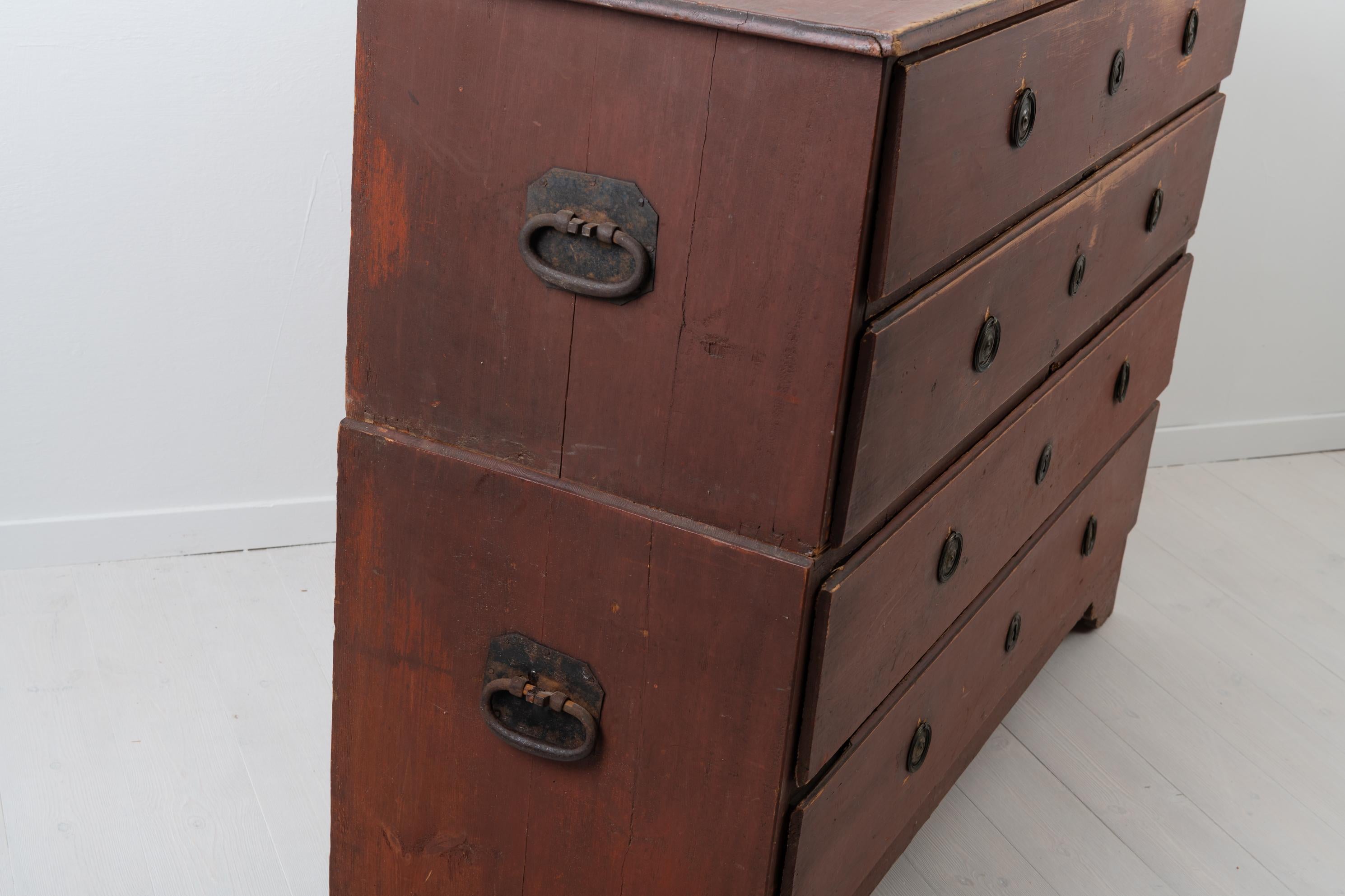 Late 1700s Swedish Neoclassical Chest of Drawers For Sale 4