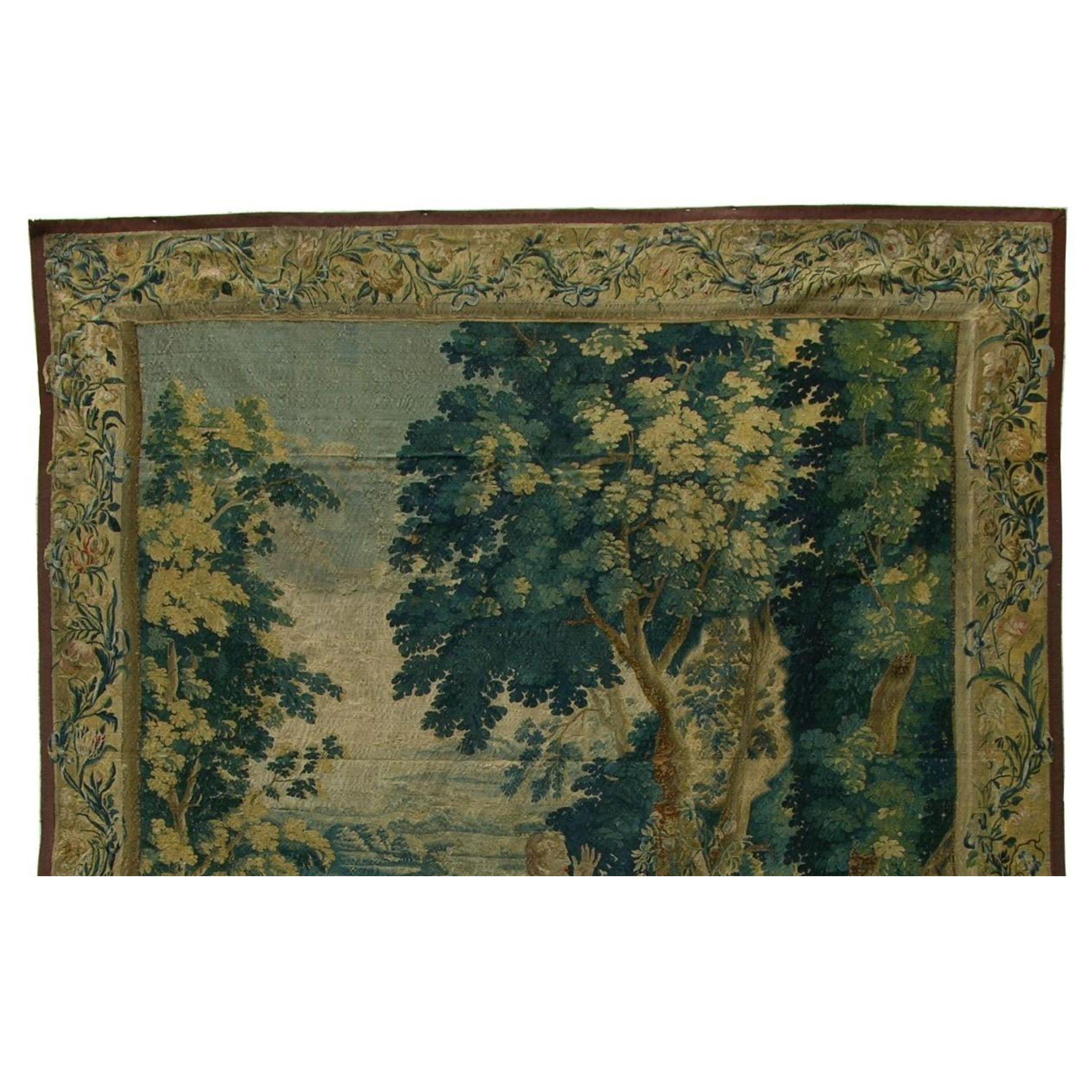Other Late 17th Century Antique Brussels Tapestry 8'10