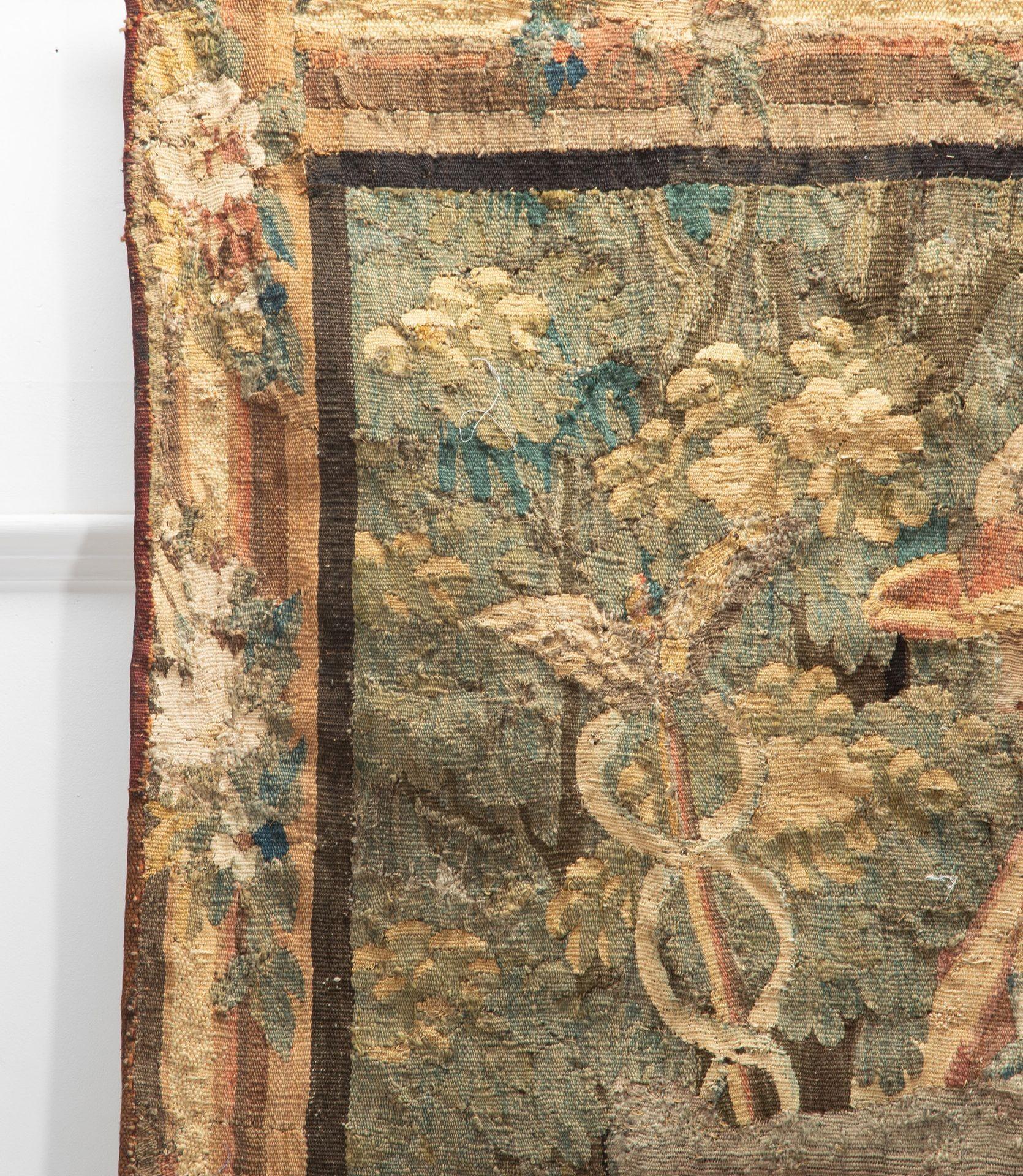 Late 17th Century Aubusson Tapestry Depicting Mercury For Sale 3