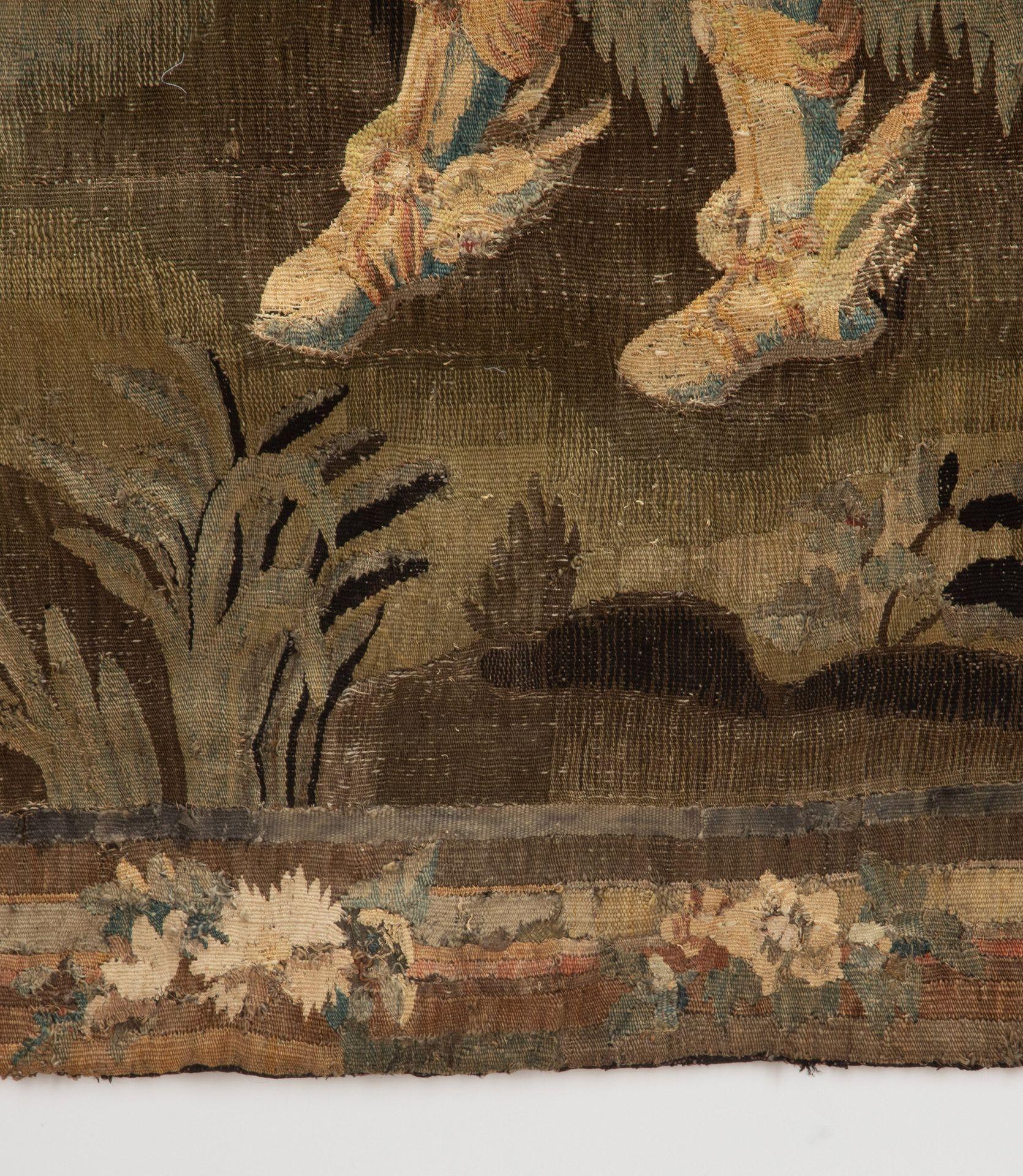 Late 17th Century Aubusson Tapestry Depicting Mercury For Sale 5
