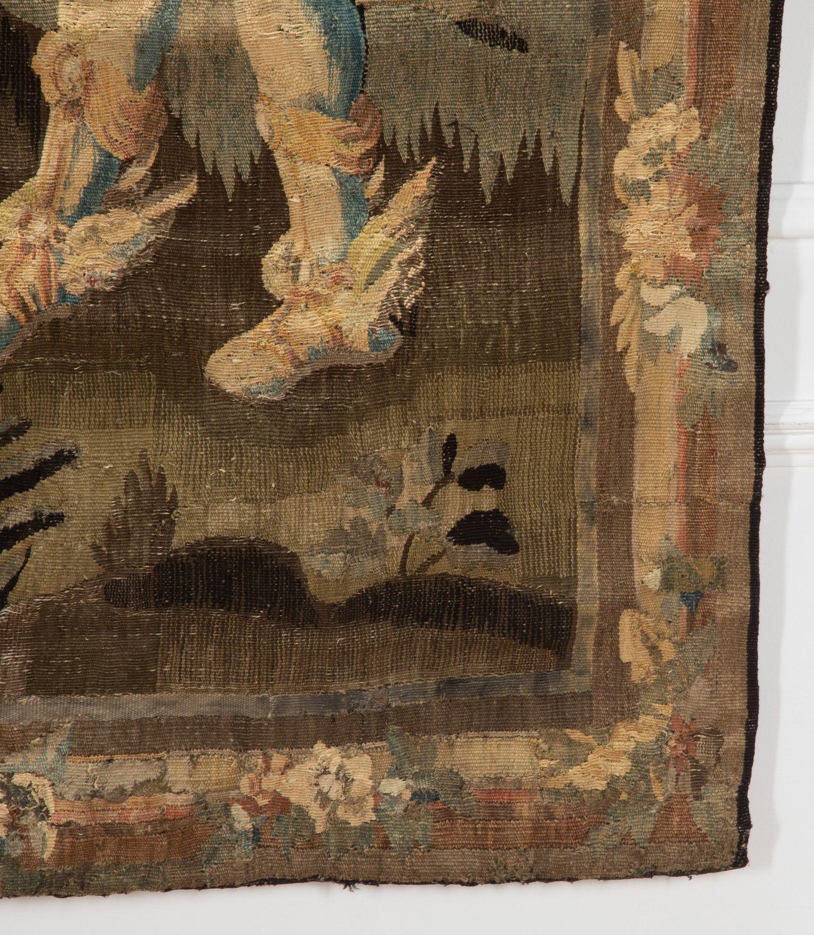 Late 17th Century Aubusson Tapestry Depicting Mercury For Sale 6