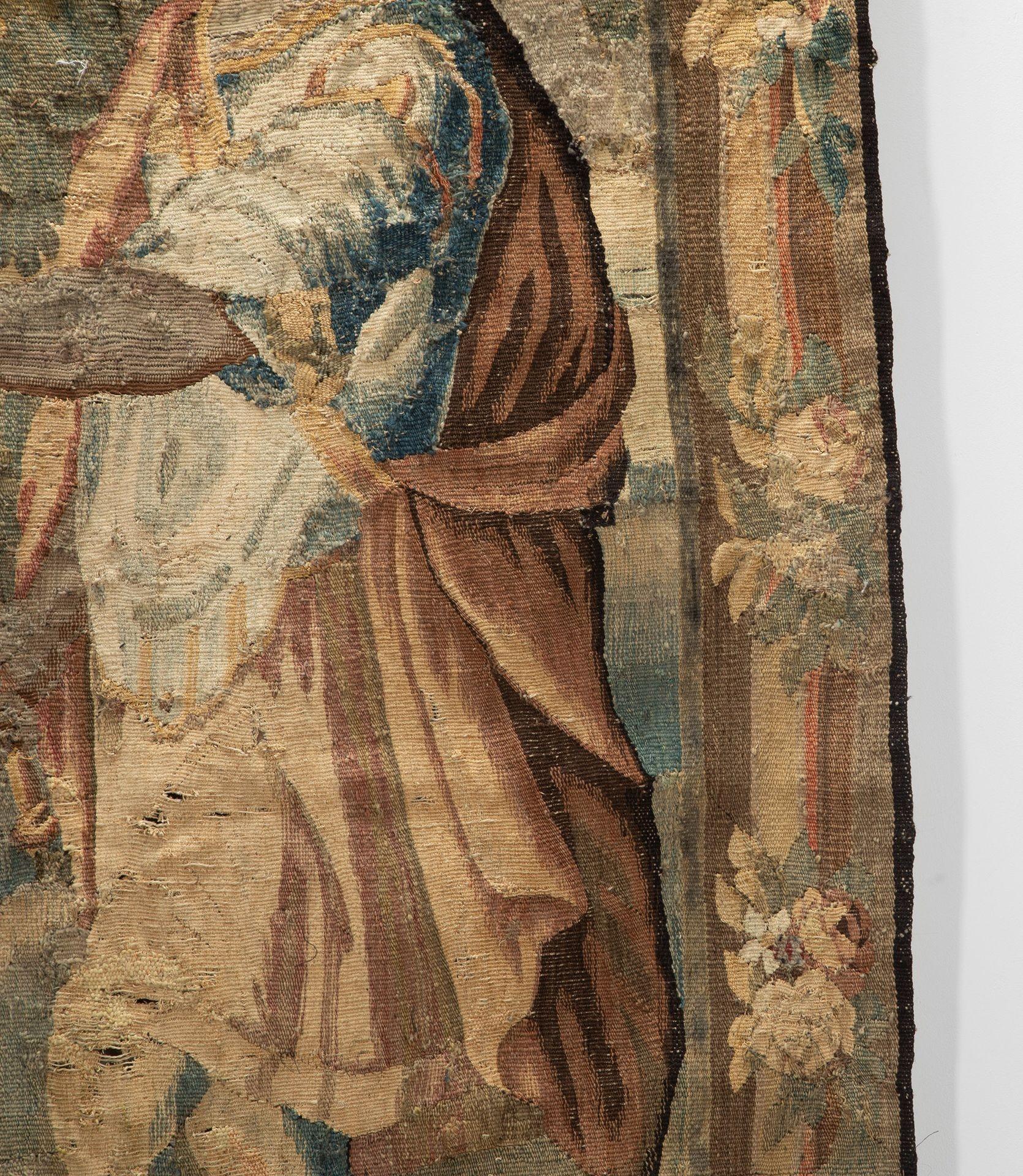 French Late 17th Century Aubusson Tapestry Depicting Mercury For Sale
