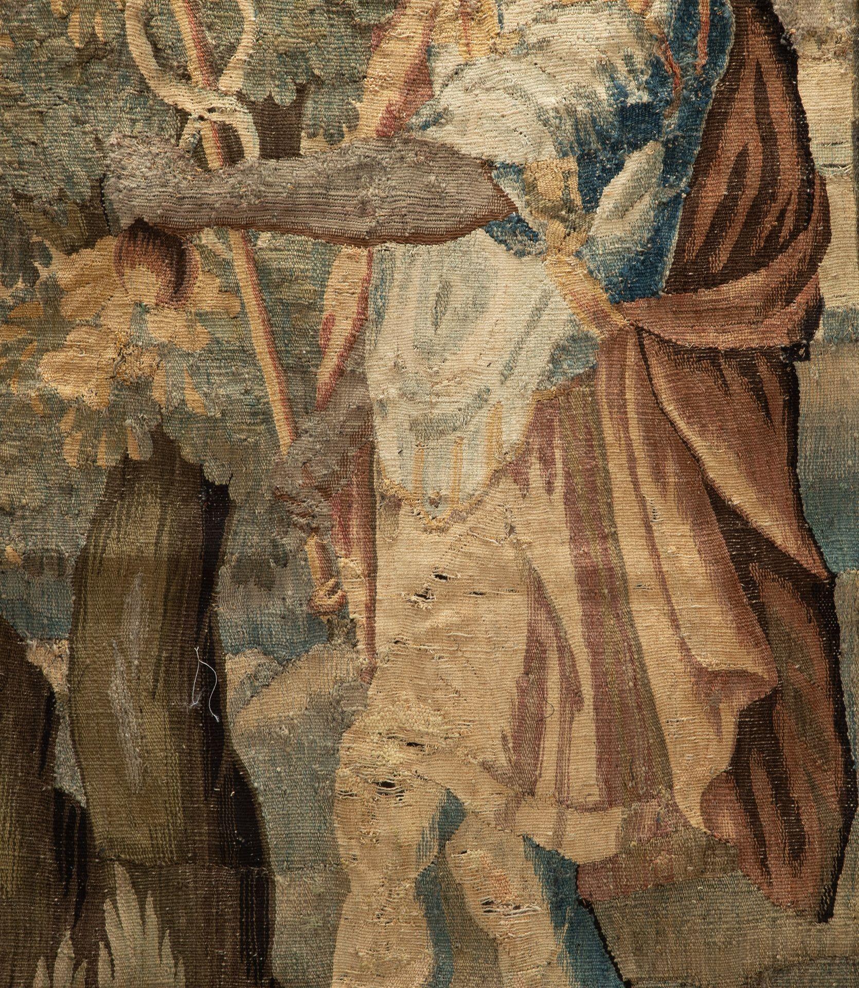 Late 17th Century Aubusson Tapestry Depicting Mercury For Sale 1