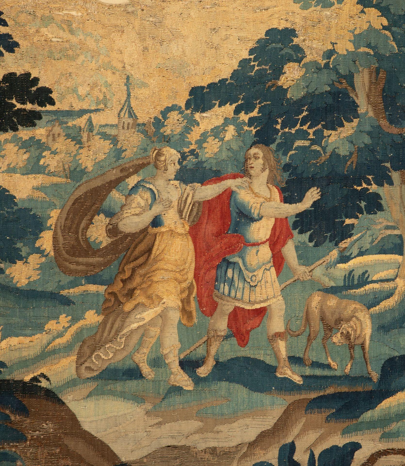 Late 17th Century Aubusson Tapestry Francés en venta