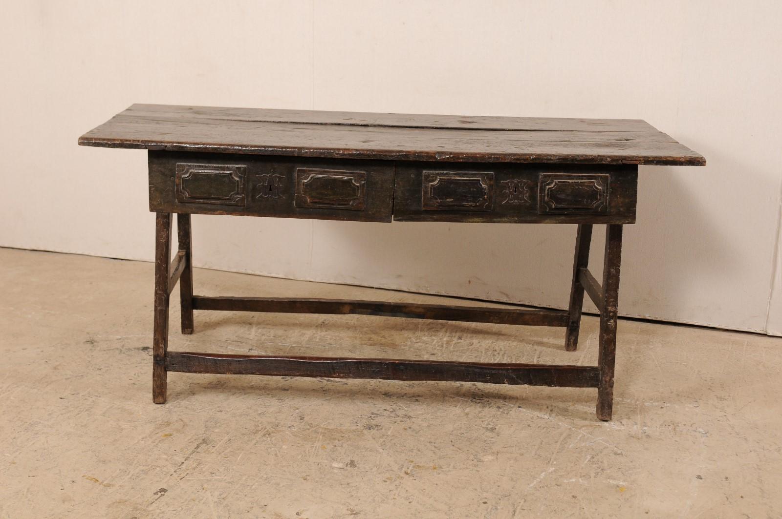 peroba console table