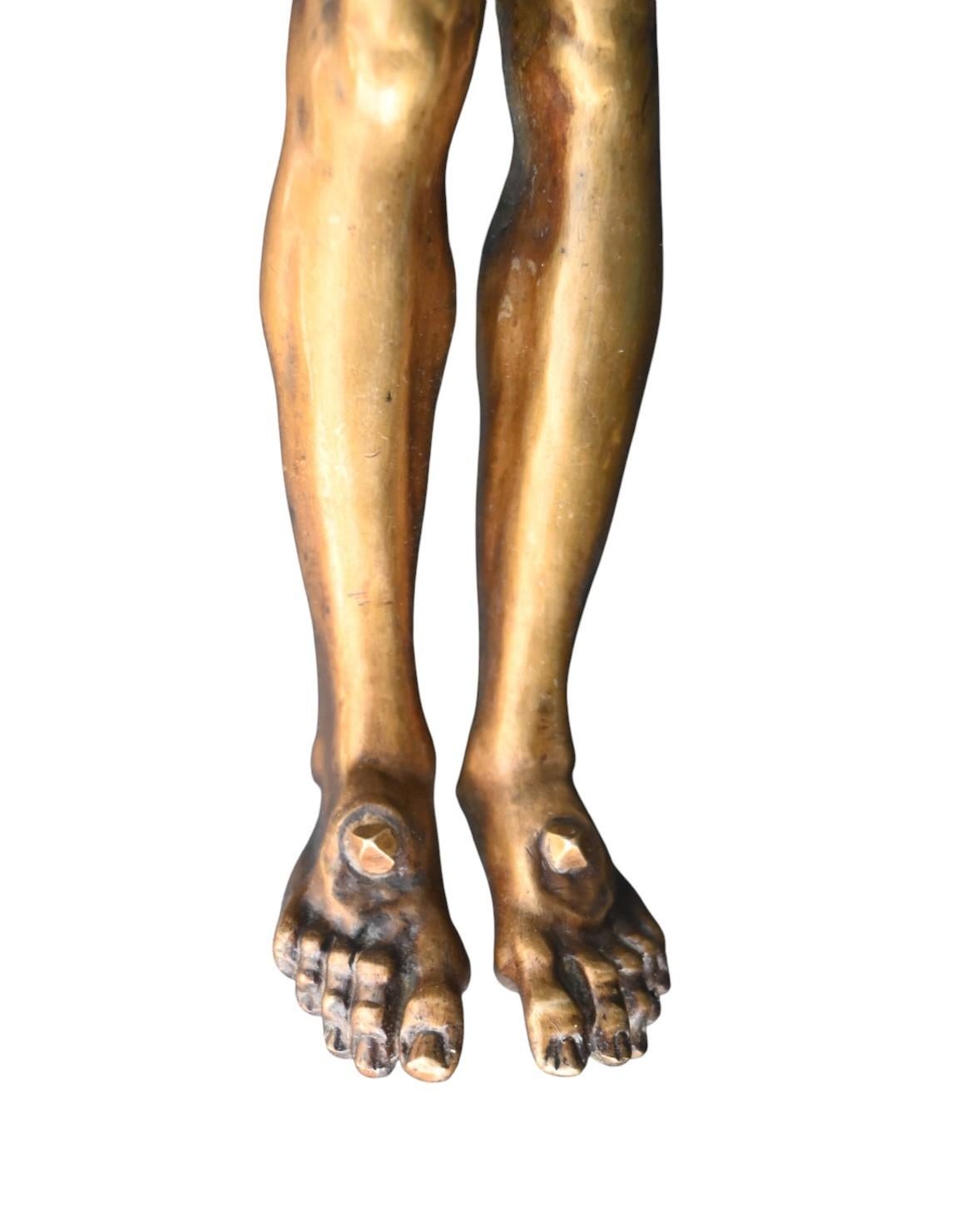 17ème siècle Corpus Christi en bronze de la fin du XVIIe siècle, période baroque en vente