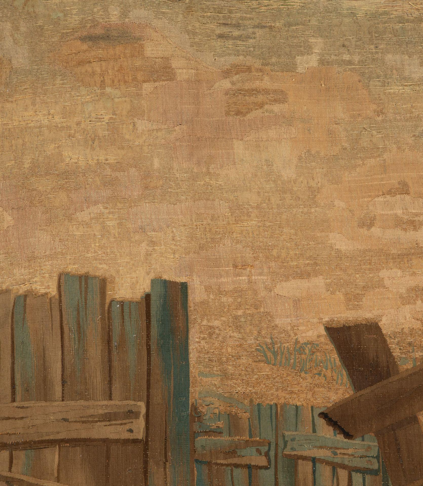 Baroque Tapisserie de Bruxelles de la fin du XVIIe siècle d'après Teniers en vente