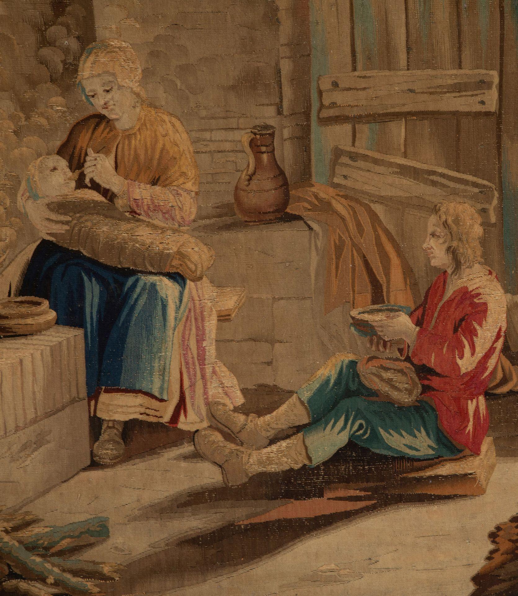 Tapisserie de Bruxelles de la fin du XVIIe siècle d'après Teniers Bon état - En vente à Gloucestershire, GB