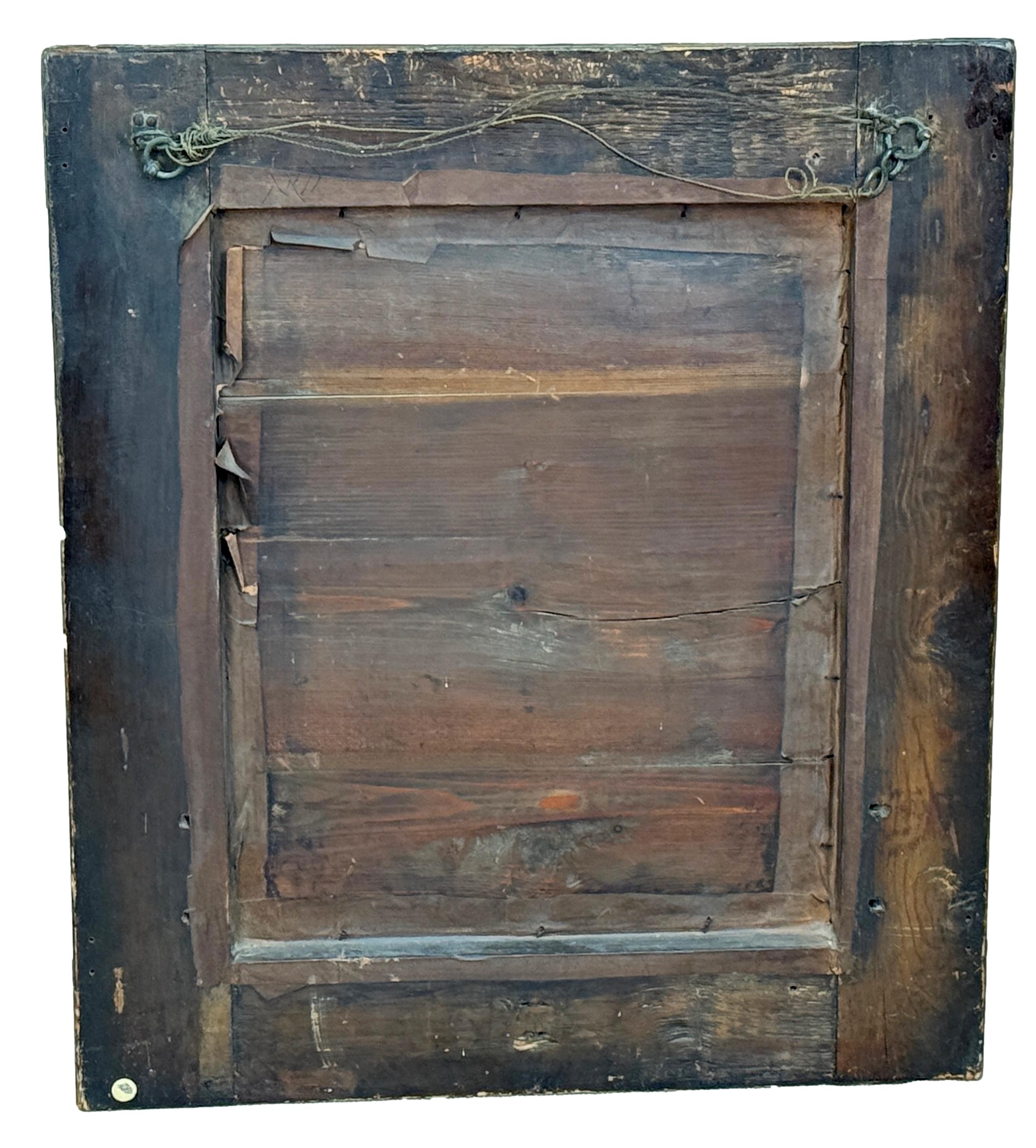 Late 17th Century Cushion Framed Wall Mirror en vente 3
