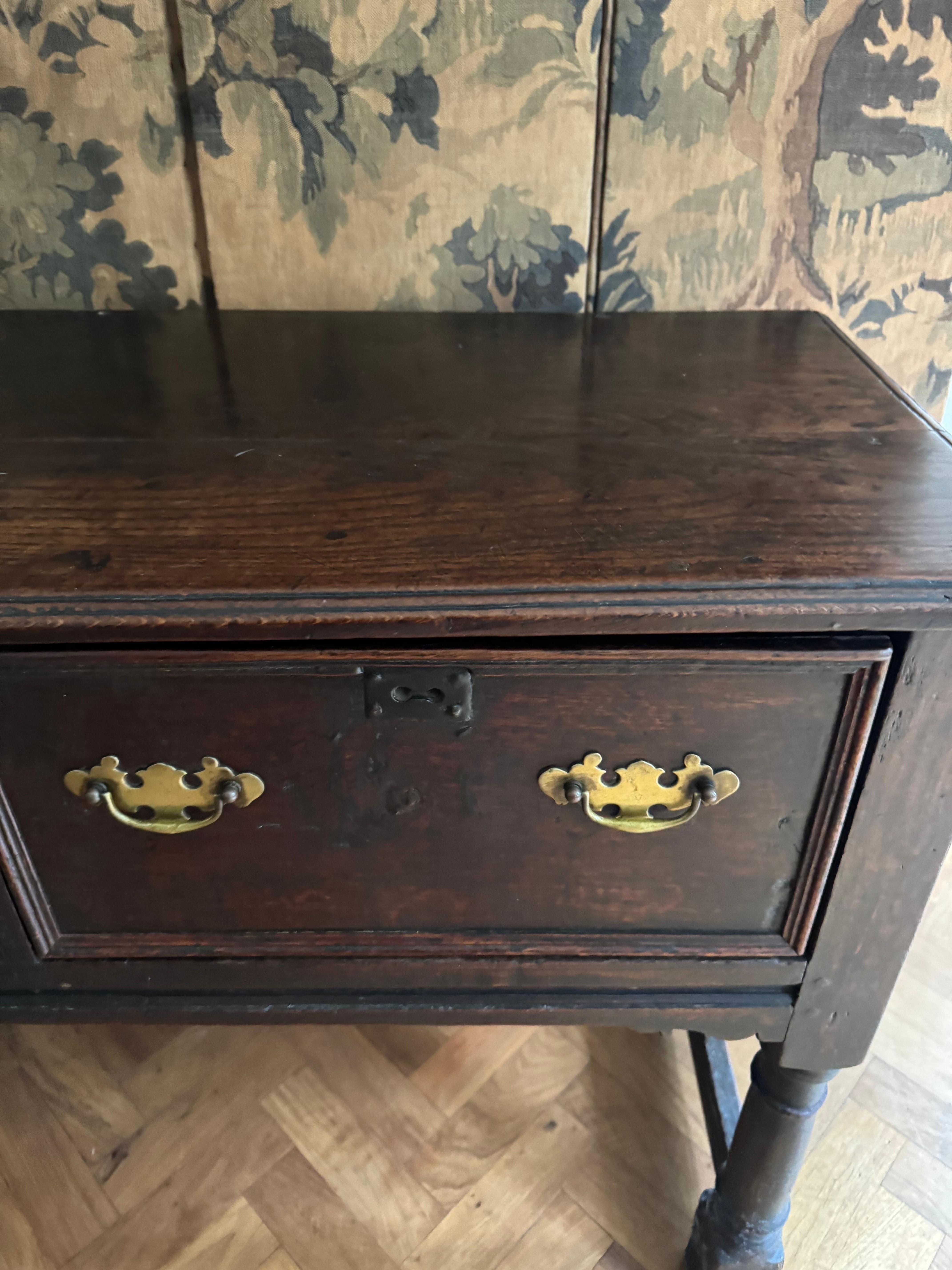 Late 17th century dresser base incorporating earlier pieces For Sale 4