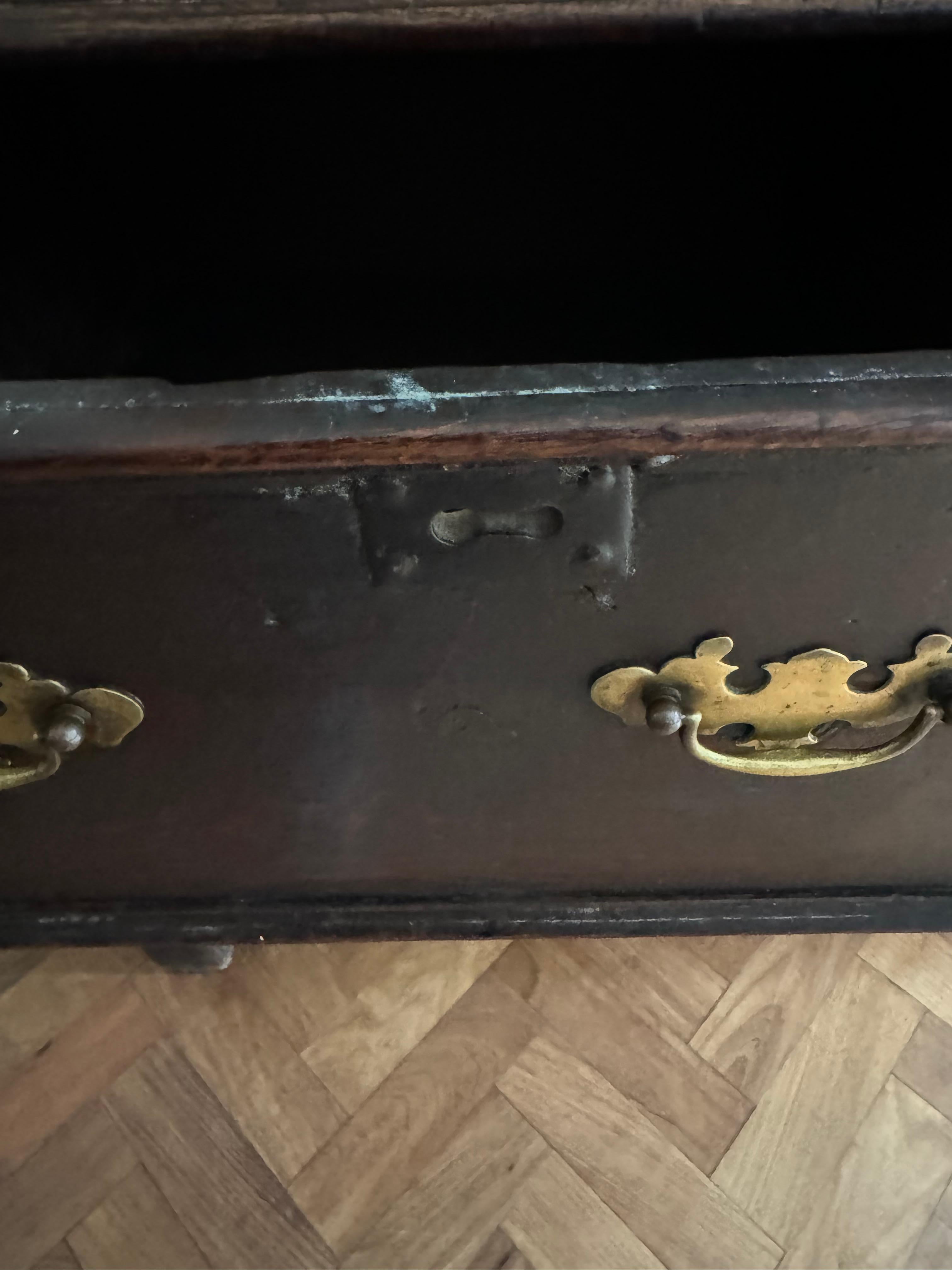 Hand-Crafted Late 17th century dresser base incorporating earlier pieces For Sale
