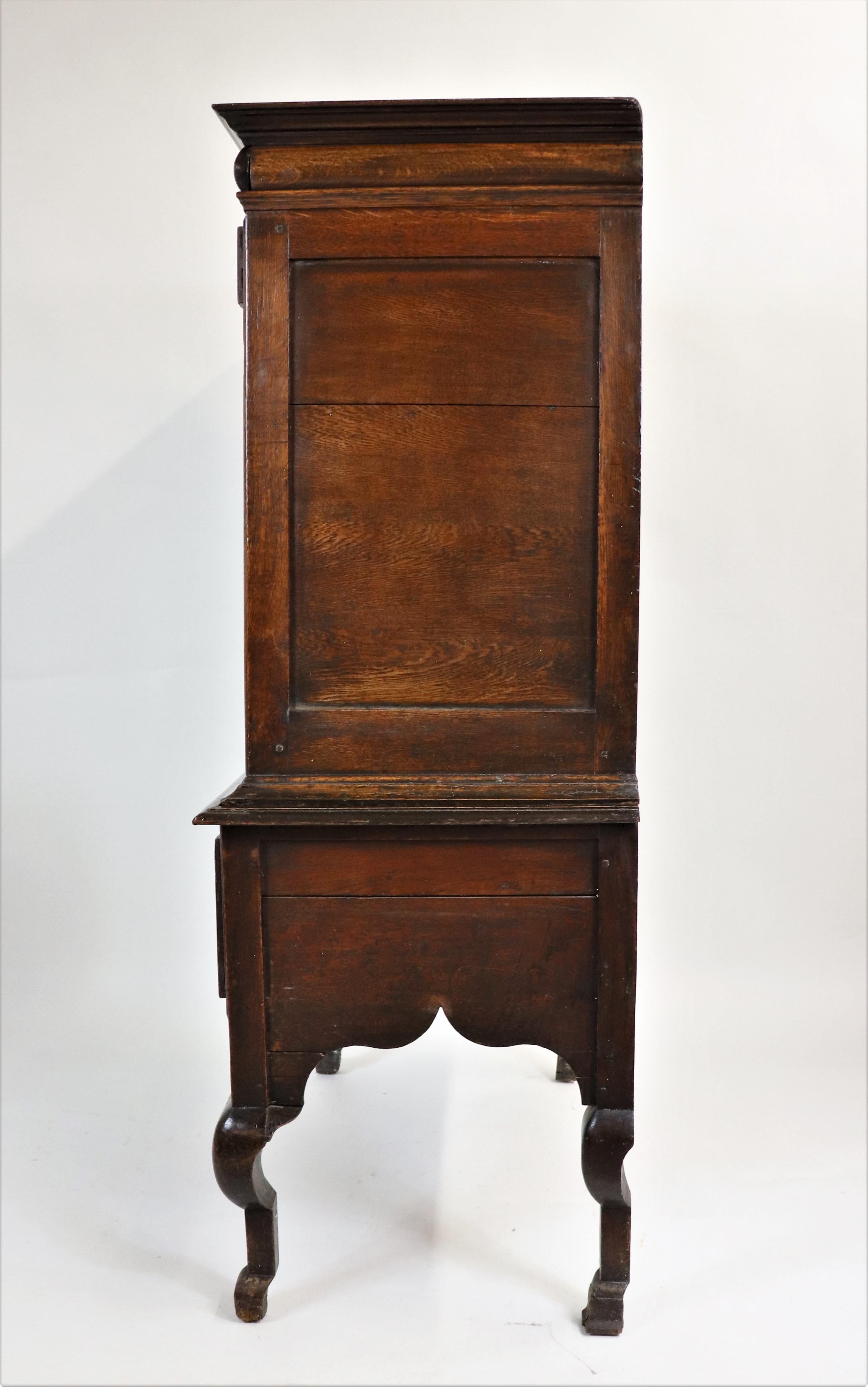 Charles II Late 17th Century English Oak Dresser For Sale