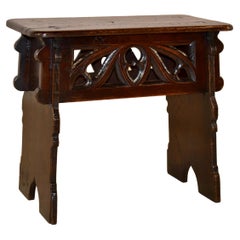 Late 17th Century English Oak Stool