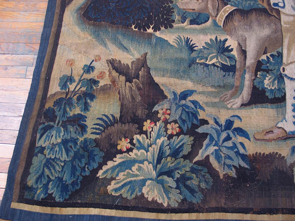 Belgian Late 17th Century Flemish Biblical Tapestry ( 7'8