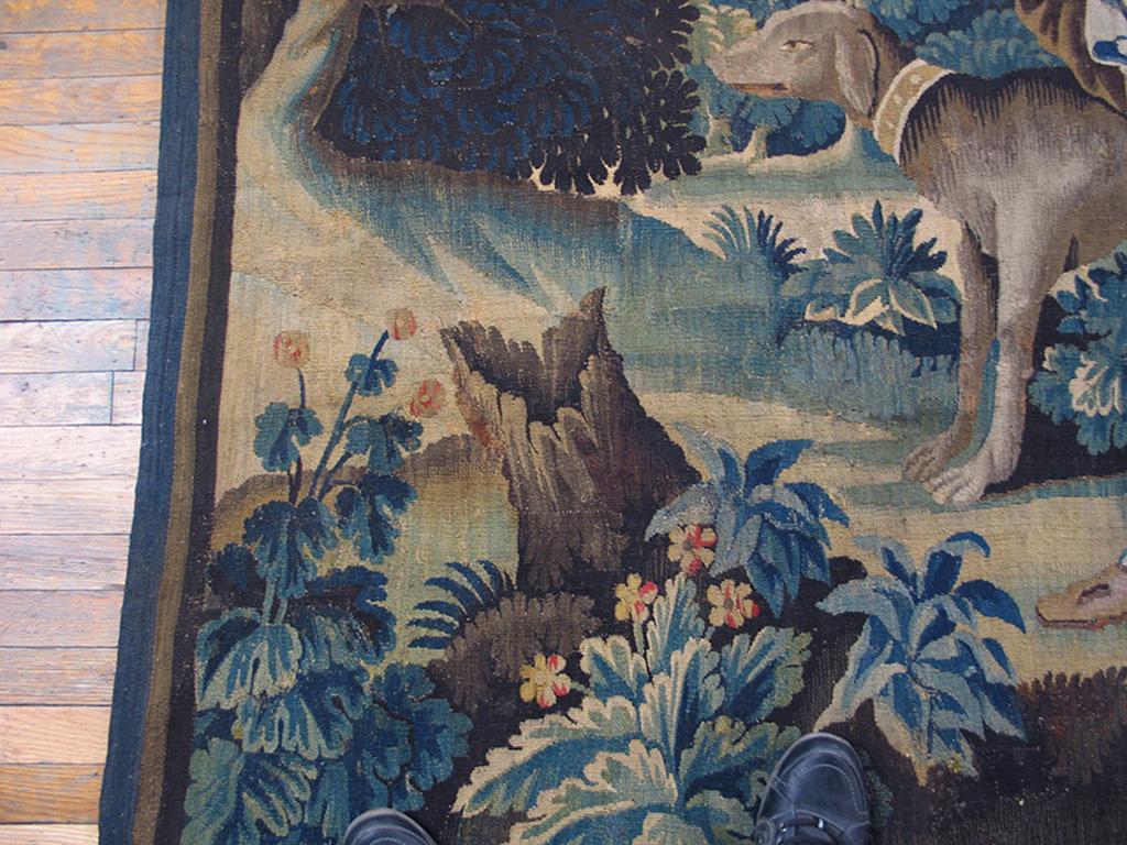 Biblischer Wandteppich aus dem späten 17. Jahrhundert in Flemish ( 7'8