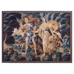 Tapisserie biblique flamande de la fin du 17ème siècle ( 7'8" x 10'4" - 235 x 315 )