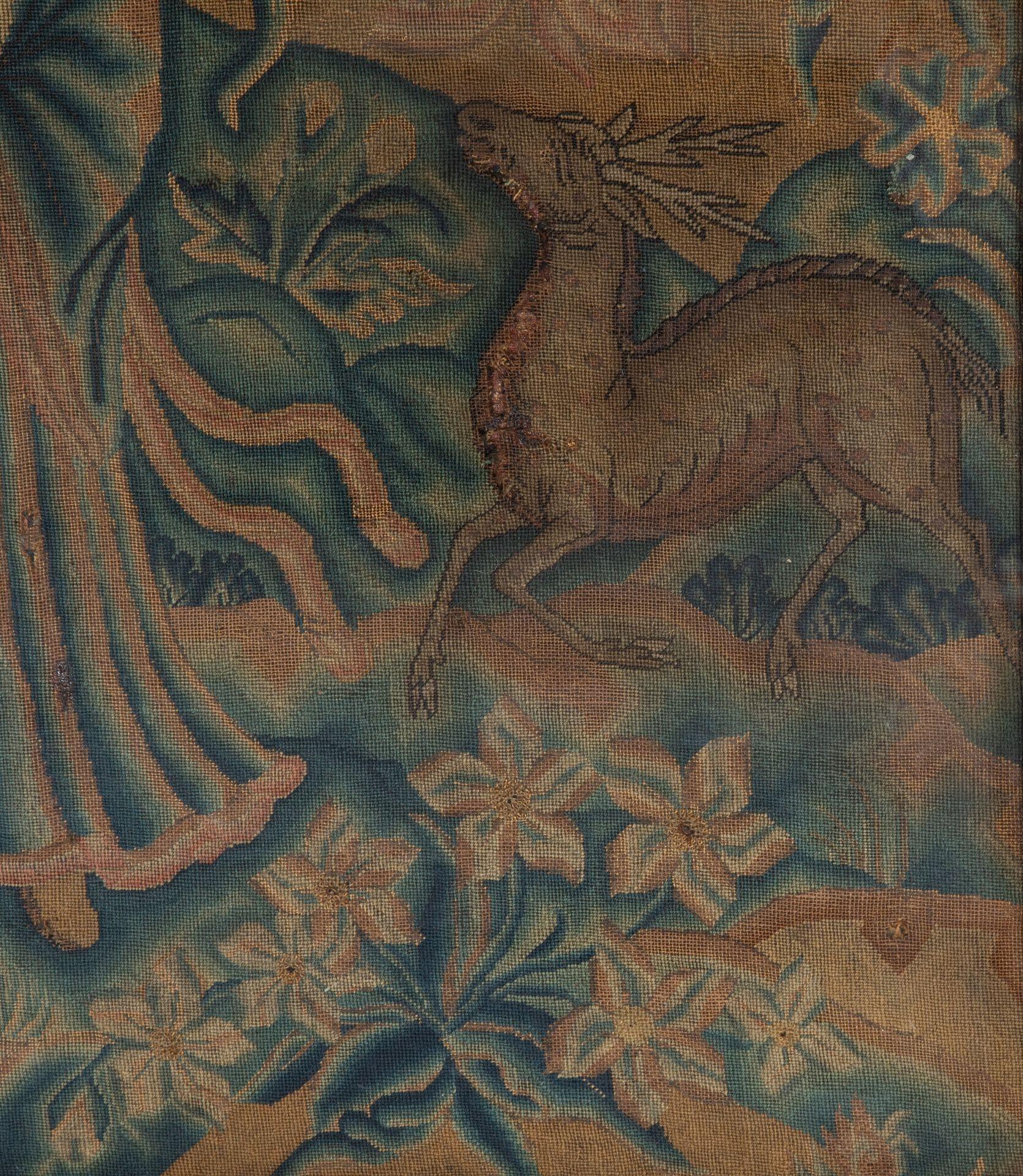 Exceptionnelle tapisserie à l'aiguille flamande de la fin du XVIIe siècle, finement travaillée.
En excellent état, dans un cadre en bois de haute qualité fait à la main.
Collectional : de la collection du couturier londonien Platon Hobson.