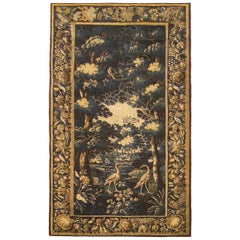 Late 17th Century Flemish Verdure Landscape Tapestry