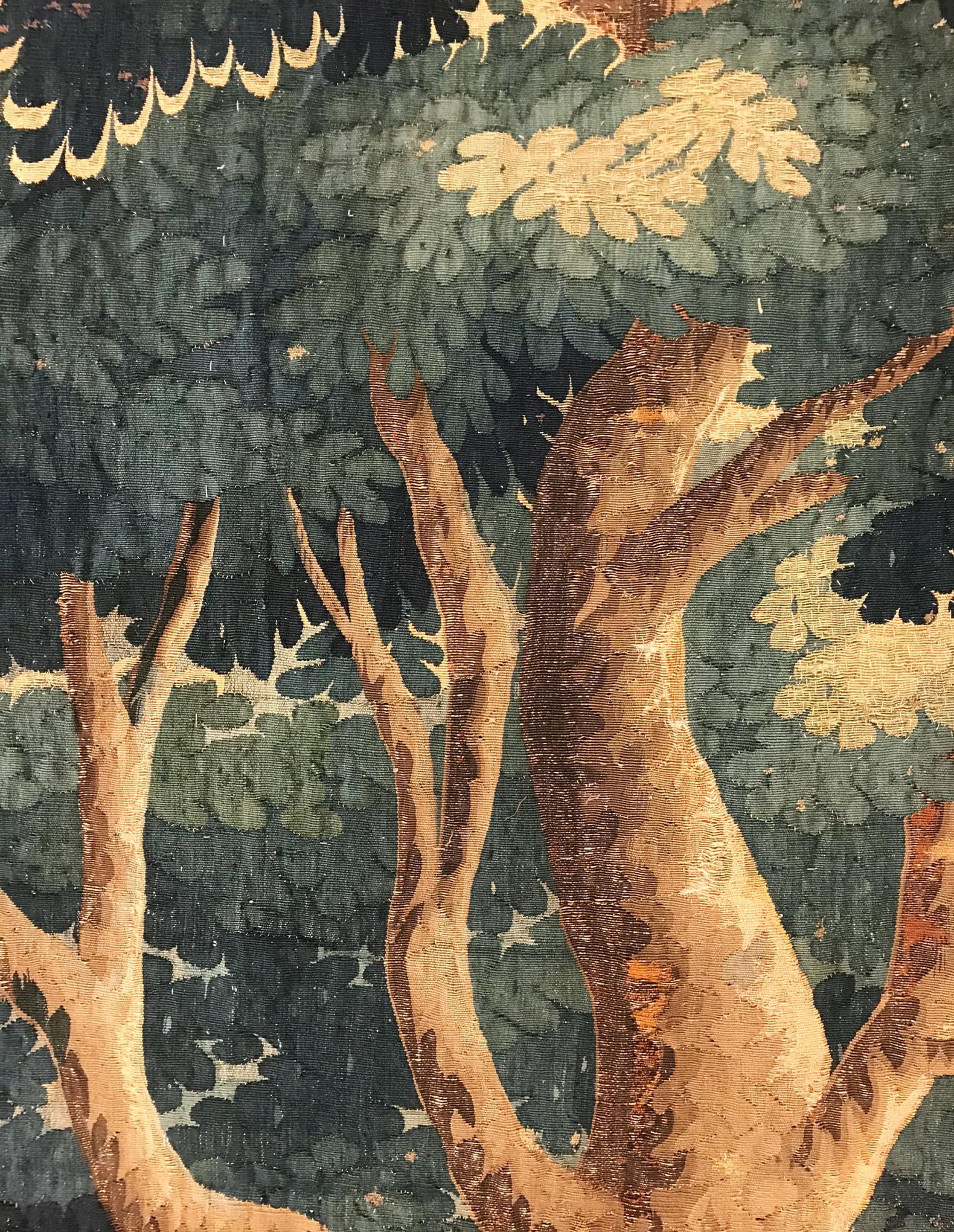Late 17th Century French Aubusson Mythological Tapestry, with Apollo & Daphne 1