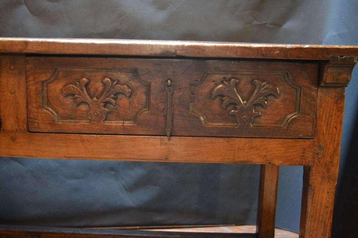 Other Late 17th Century, Hand-Carved Table