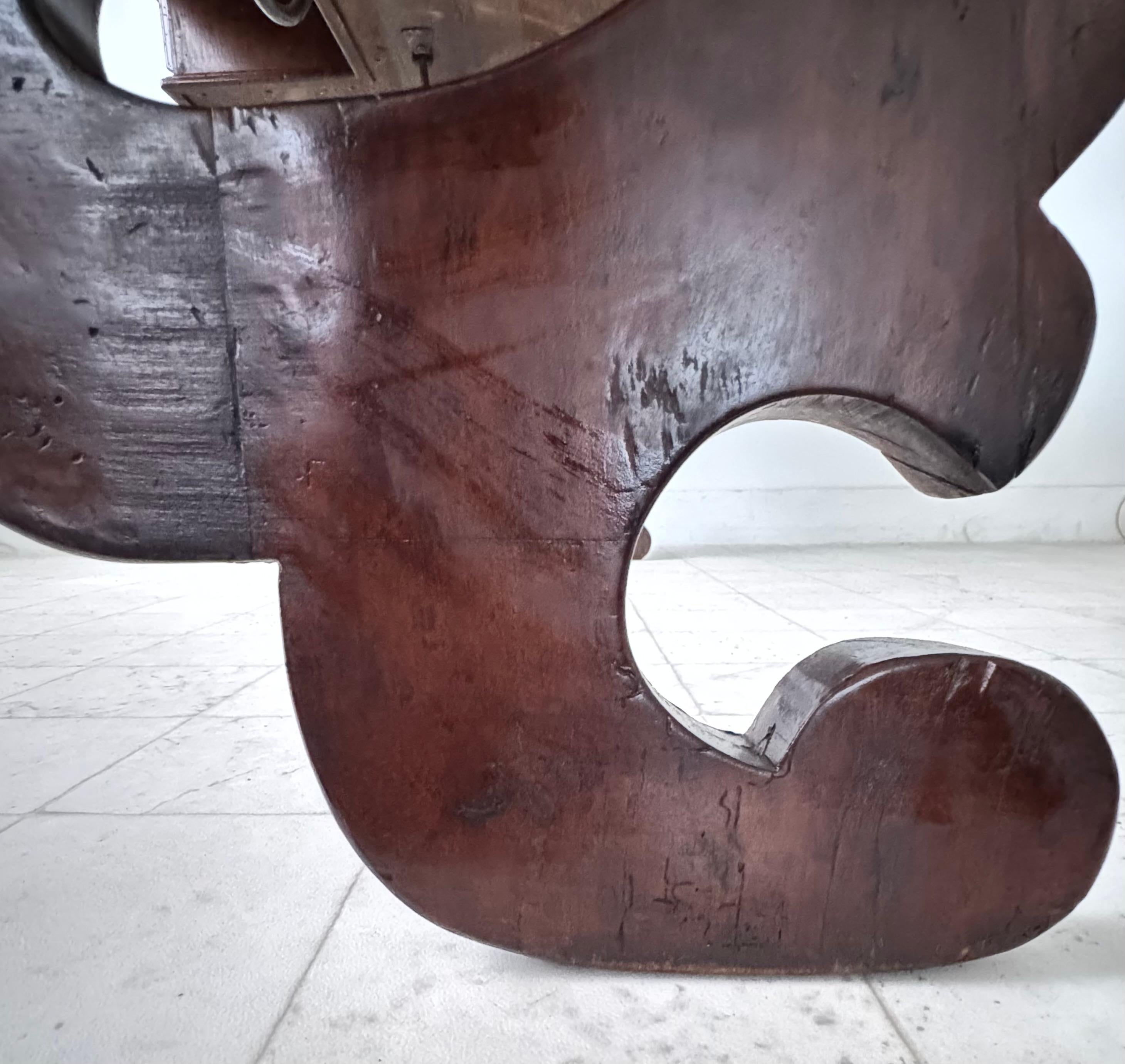 Spätes 17. Jahrhundert Italienischer Barock Bibliothekstisch / Schreibtisch im Angebot 5