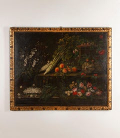 Late 17th Century Italian Baroque Still Life Painting