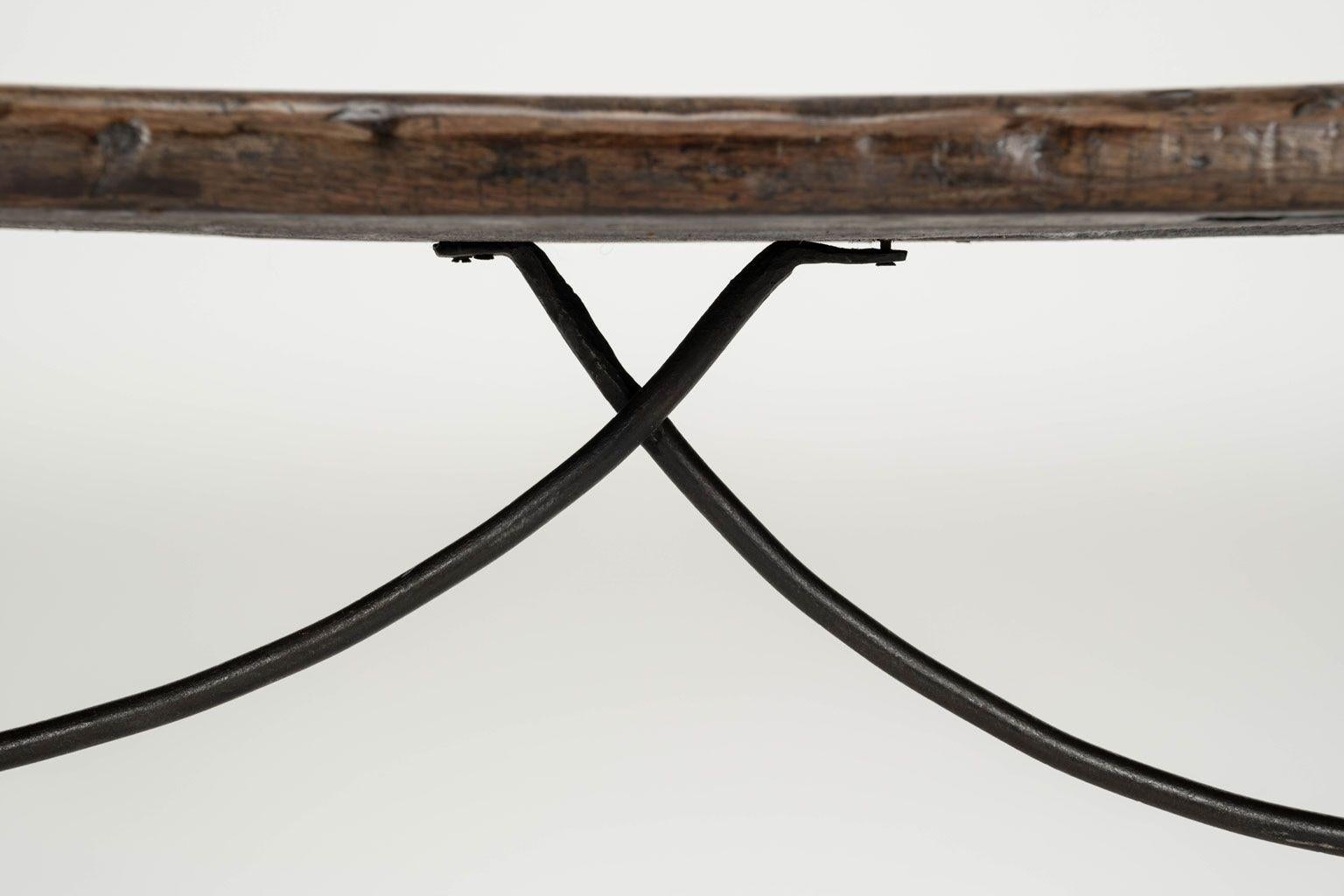 Late 17th Century Italian Walnut Dining Table or Console For Sale 3