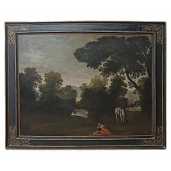 LATE 17th CENTURY LANDSCAPE AND FIGURE PAINTING