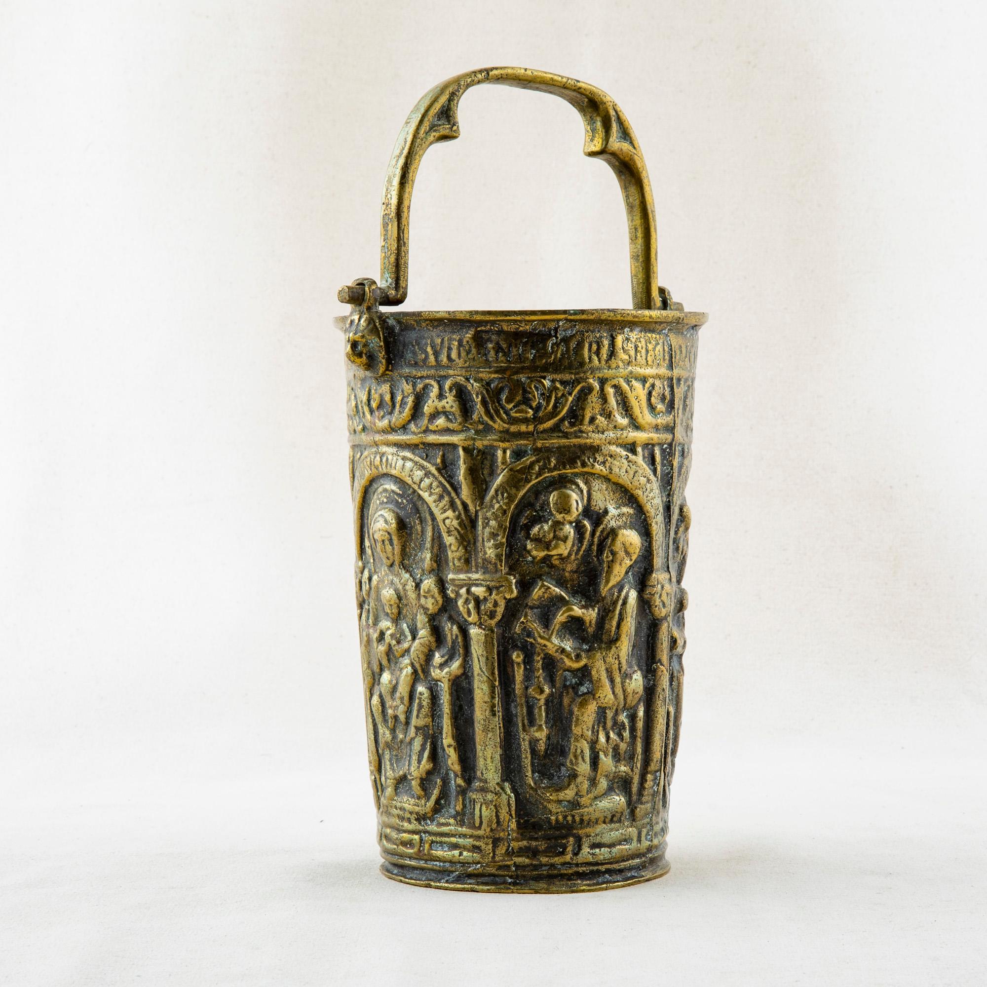 Late 17th Century Louis XIV Period French Bronze Holy Water Vessel 2