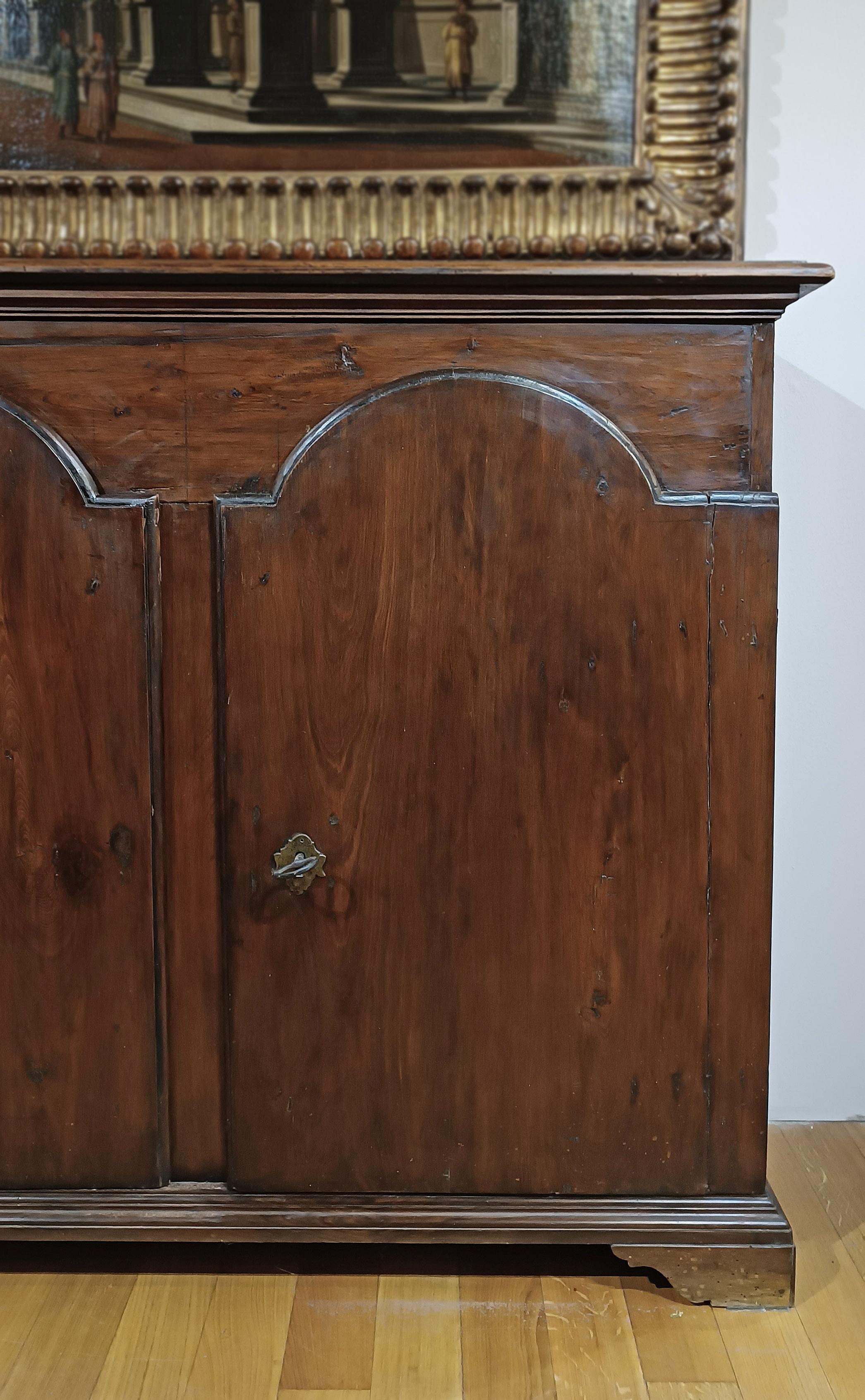 17th Century LATE 17th CENTURY LOUIS XIV WALNUT SIDEBOARD For Sale