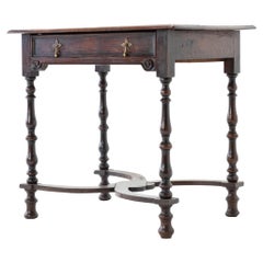 Late 17th Century Oak Side Table