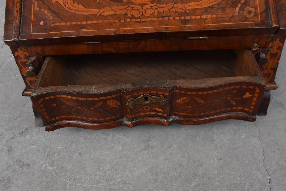 French Late 17th Century Table Dressing Table Inlaid For Sale