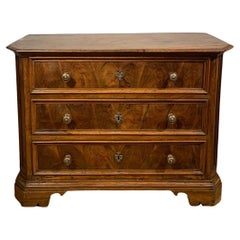 Late 17th Century Tuscany Walnut Chest of Drawer