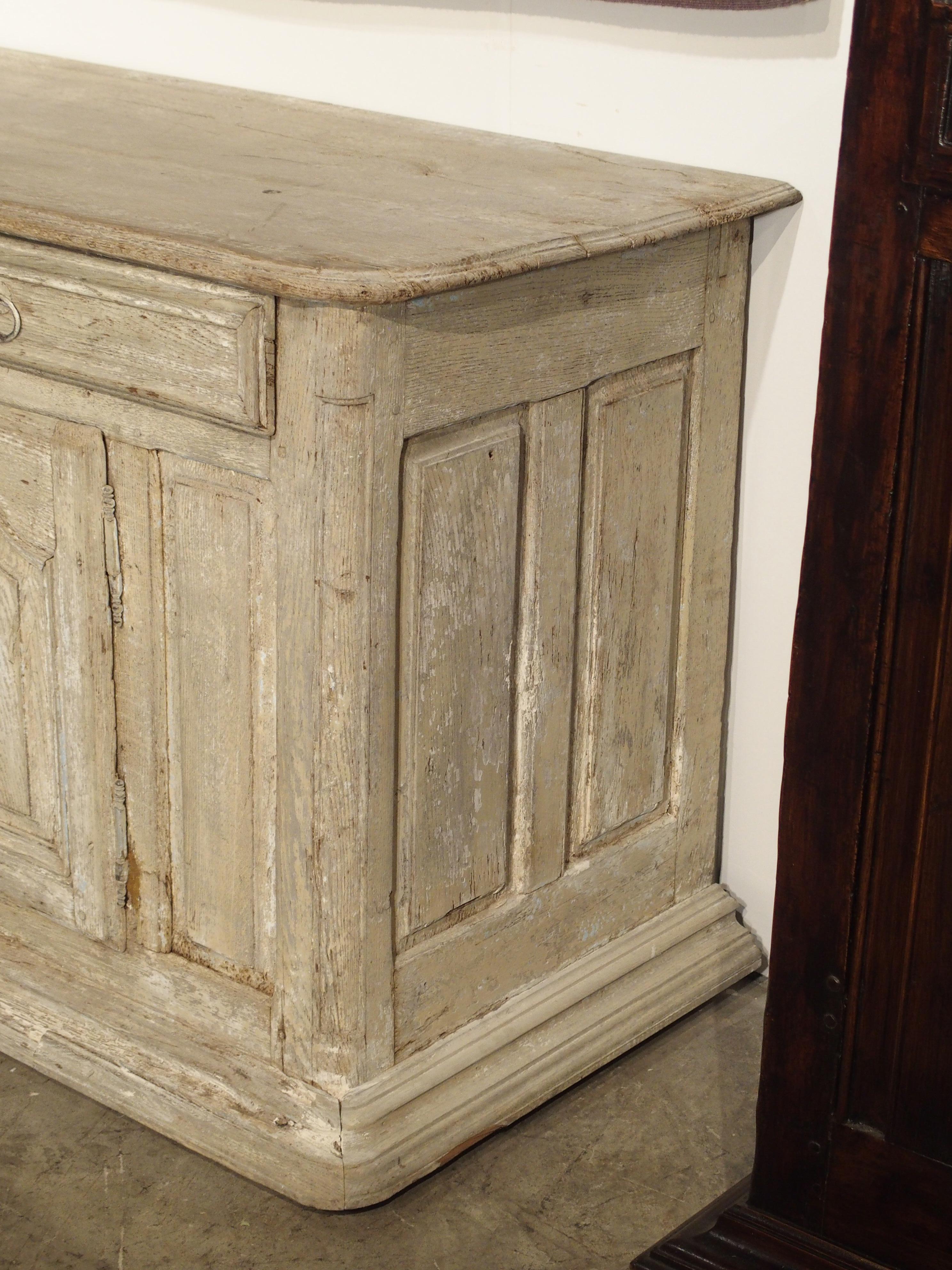 Late 17th Century Whitewashed Oak Enfilade from Burgundy, France 5