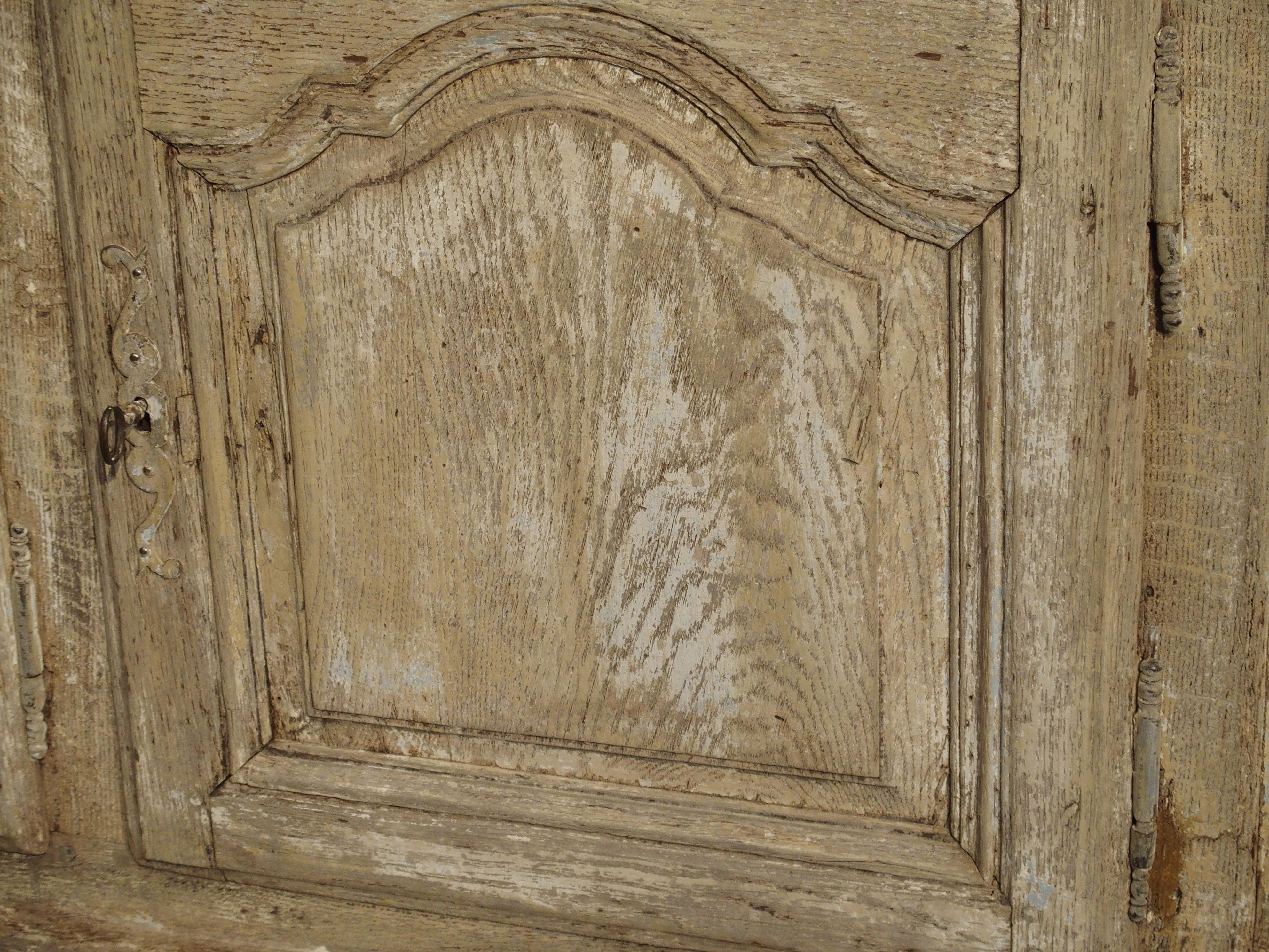 Late 17th Century Whitewashed Oak Enfilade from Burgundy, France 6