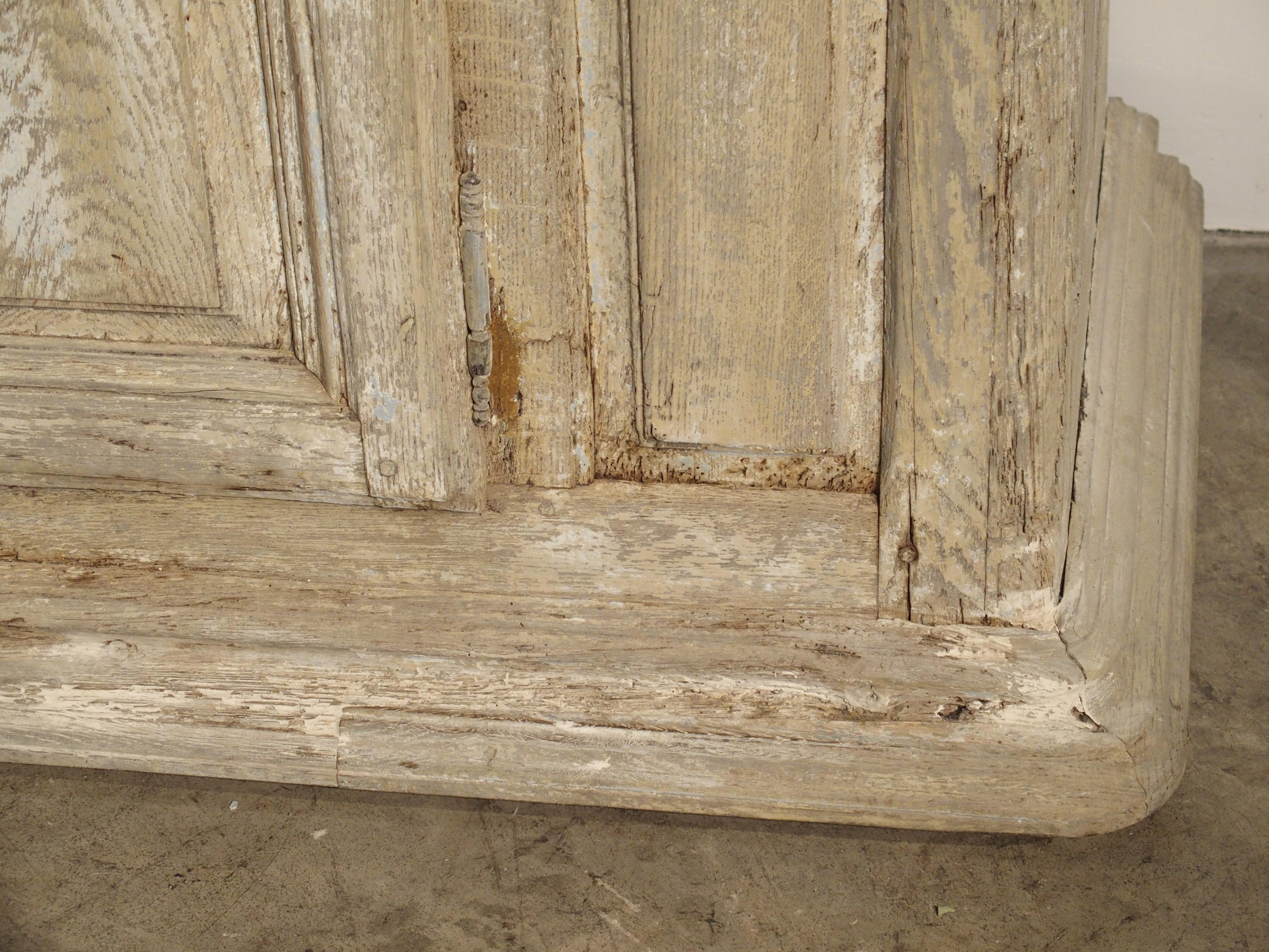 Late 17th Century Whitewashed Oak Enfilade from Burgundy, France 7