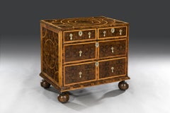 Late 17th Century William & Mary Olivewood & Holly Oyster Veneered Chest of Draw