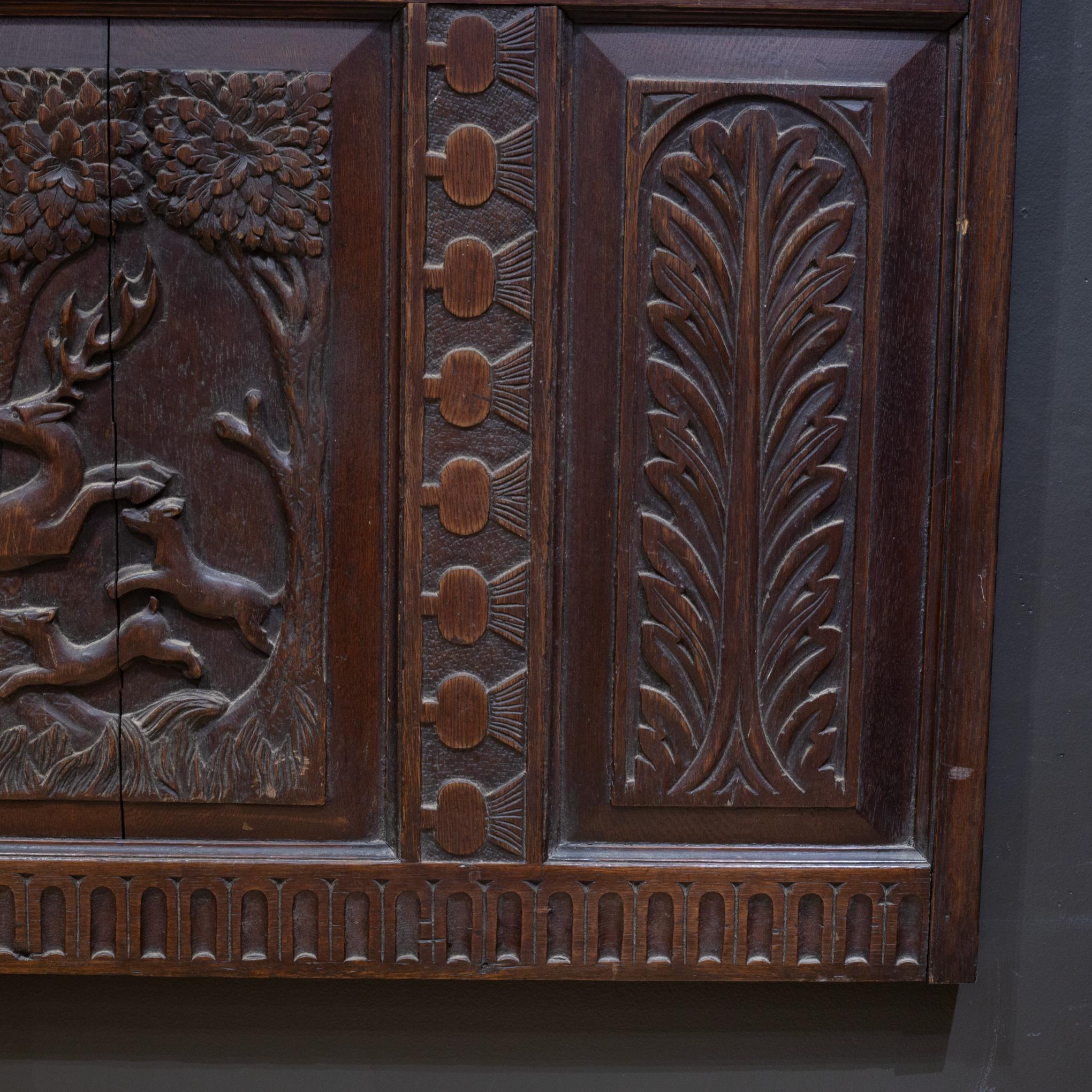 Bois Panneau de chasse de la fin du 17e/début du 18e siècle en bois sculpté C.1680-1750 en vente
