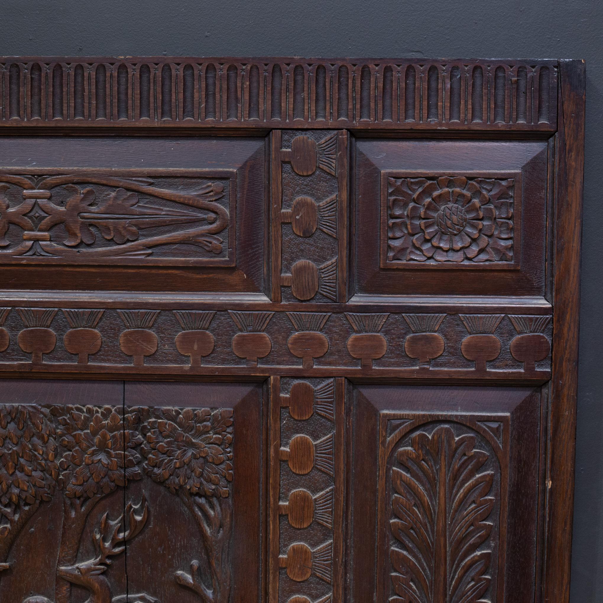 Panneau de chasse de la fin du 17e/début du 18e siècle en bois sculpté C.1680-1750 en vente 1