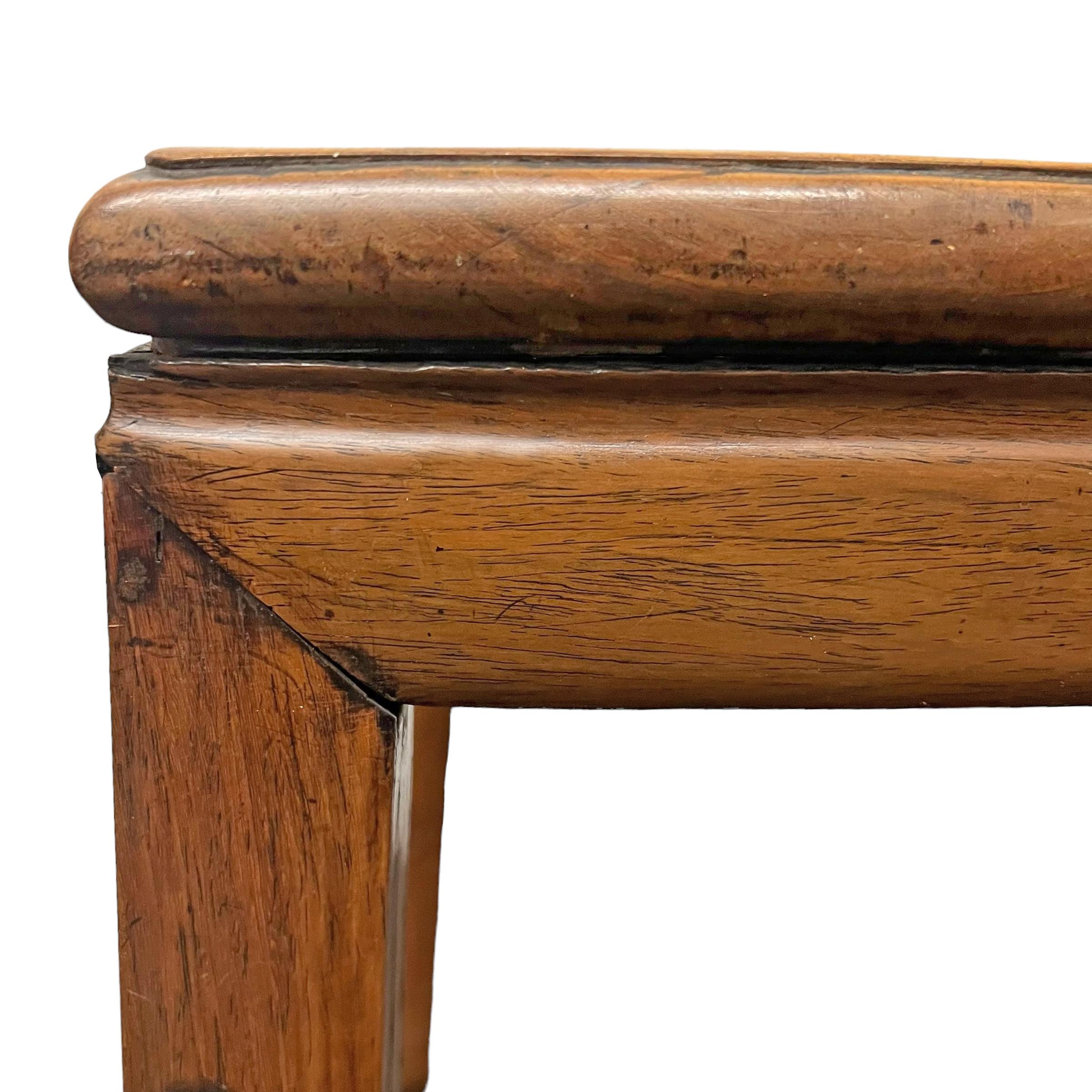 Late 17th/Early 18th Century Chinese Huanghuali Scholar's Stool For Sale 5