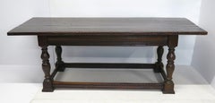 Late 17th-Early 18th Century English Oak Refectory Table