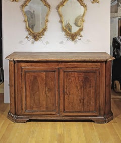 LATE 17th-EARLY 18th CENTURY LOUIS XIV WALNUT SIDEBOARD WITH FOUR DOORS