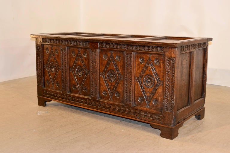 Late 17th-Early 18th Century Oak Blanket Chest at 1stDibs | 17th ...