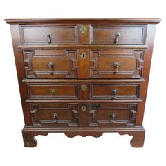 Antique Late 17th to Early 18th Century Oak Chest of Drawers