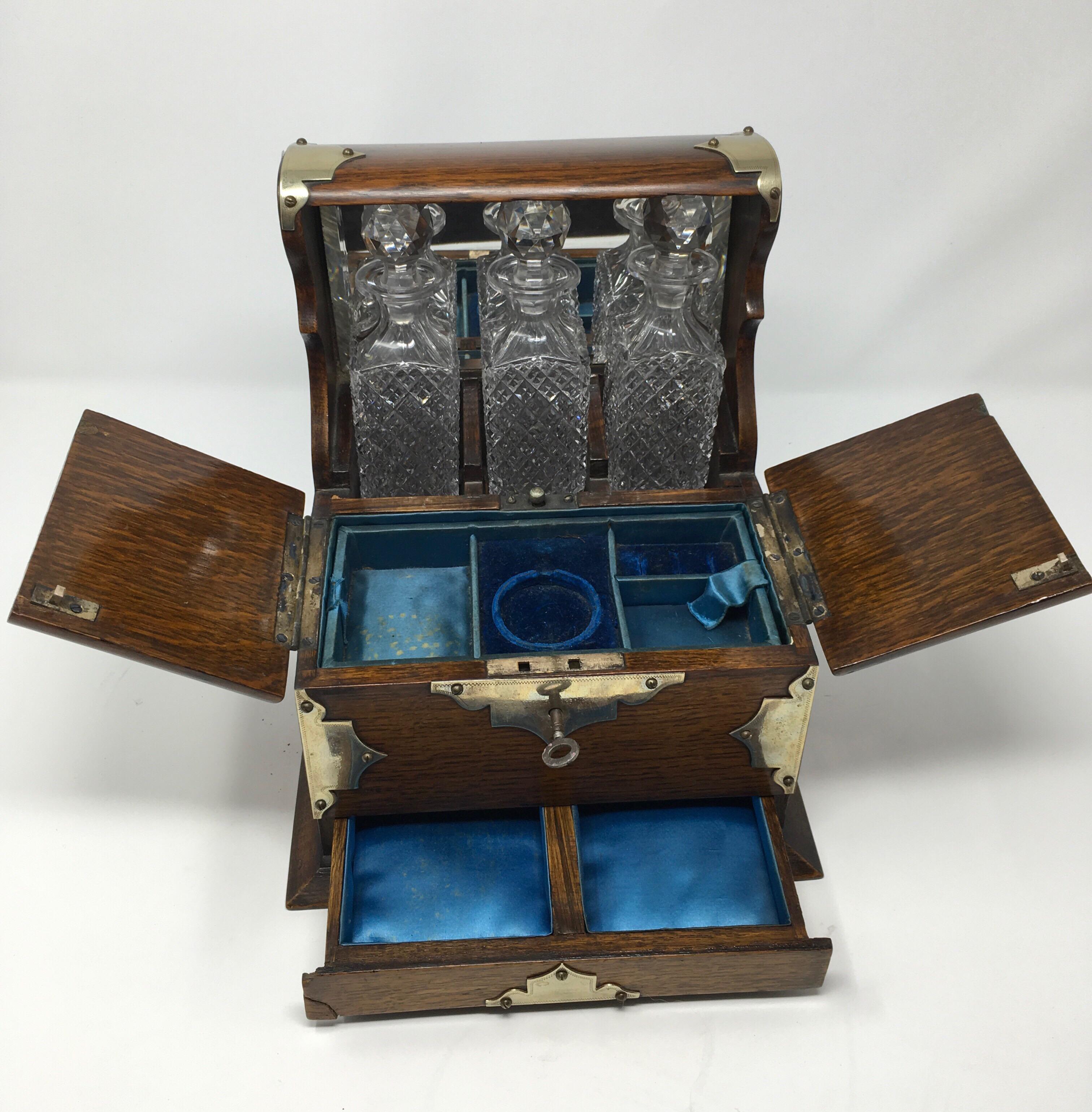 19th Century Late 1800s English Tantalus