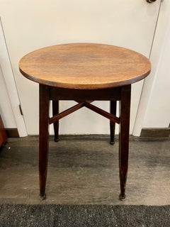 Late 1800's French Oak Occasional Table