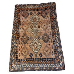 Late 1800's Geometric Lori - Nomadic Persian Rug