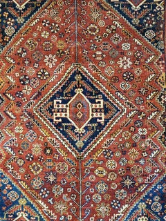 Late 1800's Qashqai - Nomadic Persian Rug - PRG Exclusive