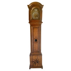 Orologio a cassa lunga della provincia belga della fine del XVIII secolo