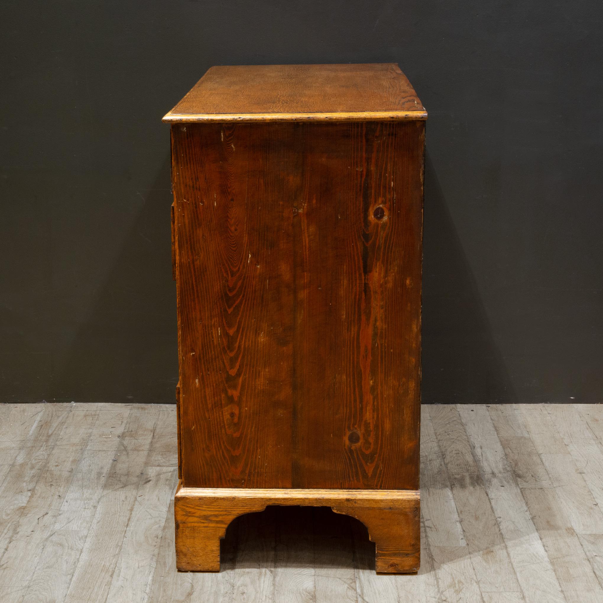 Primitive Late 18th c. Chest of Drawers c. 1780-1790